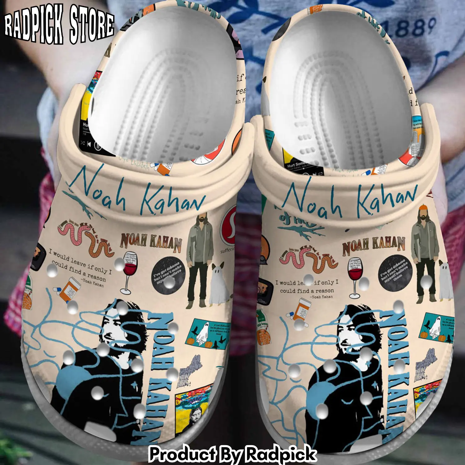 Radpick premium noah kahan music clogs shoes comfortable for men women smg rp6522185